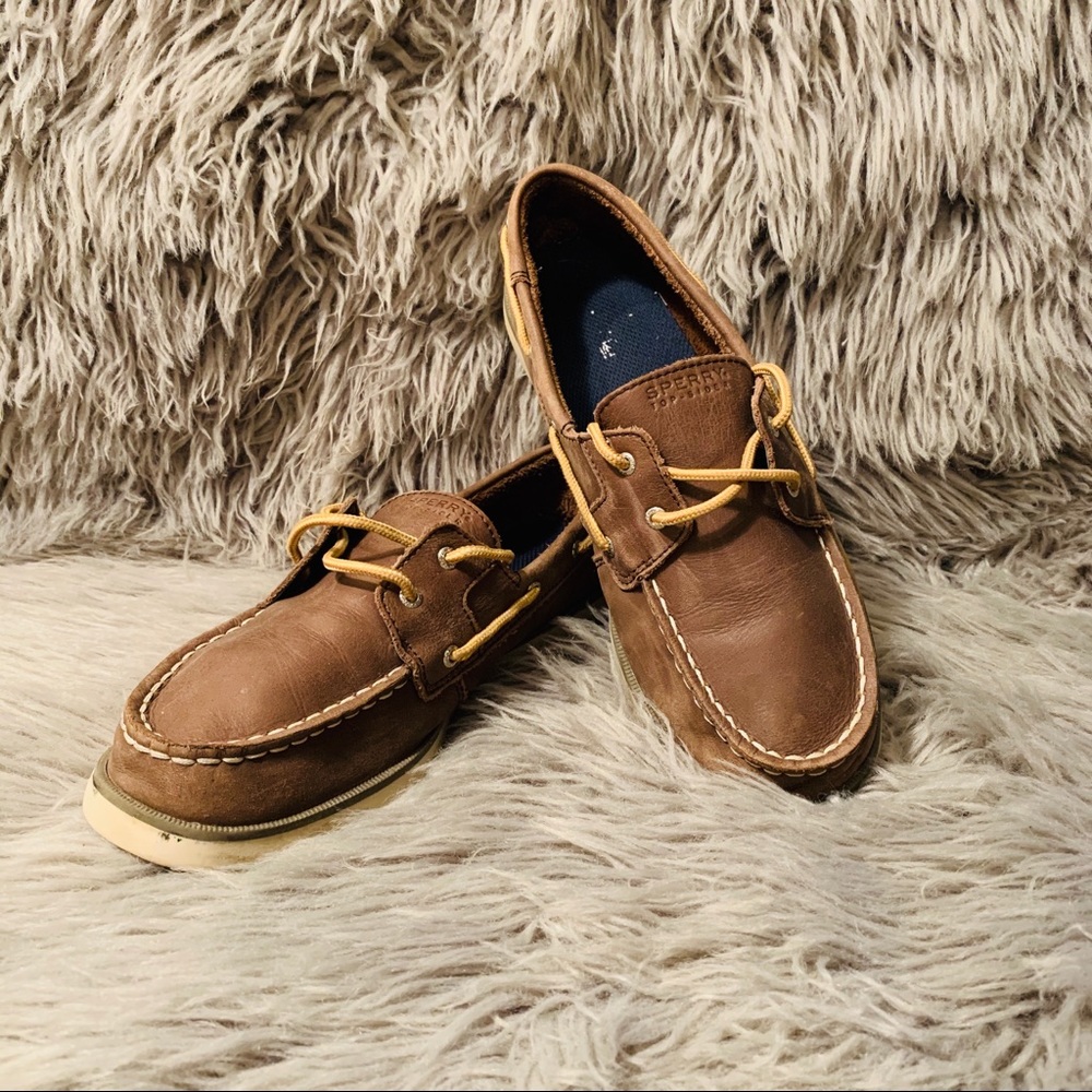 SPERRY Leeward Boys Boat Shoes 6m